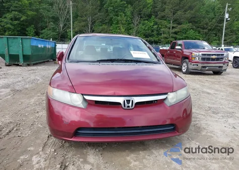 2008 Honda Civic Lx из США, поврежденный, VIN 2HGFA16568H535262
